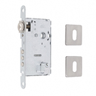 Fechadura Alta Segurança para Porta Pivotante Escovado 55mm Comum 4310Tr Arouca