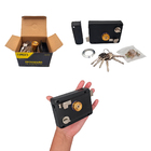 Fechadura Anti-furto Com Pino Duplo E Chave Tetra Elite