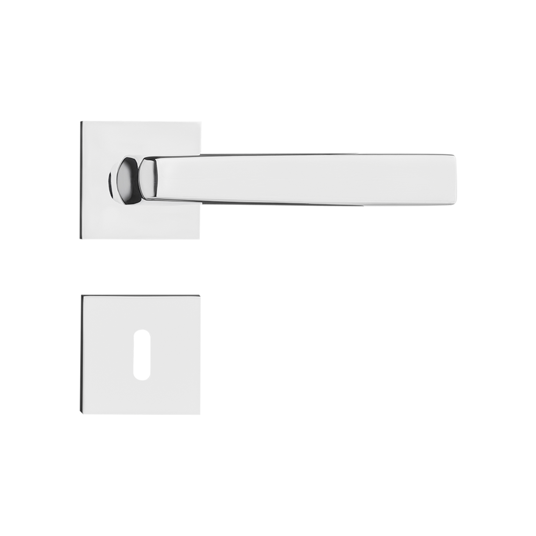 Fechadura para Porta Interna Pado Acqua Star Cromado 55mm Aço Inox
