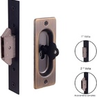 Fechadura Arouca 4006 Interna Porta De Correr Chave Dobravel