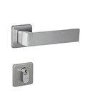 Fechadura Arouca Alta Segurança para Porta de Entrada Escovado 55mm Aço Inox Chess