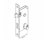 Fechadura Arouca para Porta de Entrada Antique 55mm Chave Simples Mercúrio