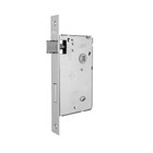 Fechadura Arouca Simples para Porta do Banheiro Escovado 55mm Aço Inox Chess