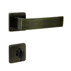 Fechadura Arouca Simples para Porta do Banheiro 40mm Aço Inox Chess 508084/40 ZBT