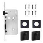 Fechadura Arouca para Porta do Banheiro Preto 508084/40 ZEP