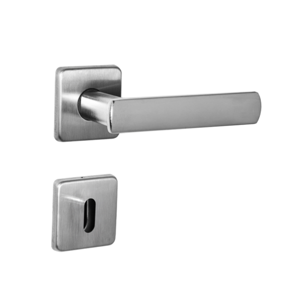 Fechadura Arouca para Porta Interna Escovado 40mm Aço Inox