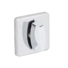 Fechadura Arouca para Porta do Banheiro Cromado 55mm Chave Simples 5080595/55