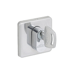 Fechadura Arouca para Porta do Quarto Cromado 55mm Chave Simples 1080595/55-Z