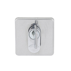 Fechadura Arouca para Porta do Quarto Cromado 55mm Chave Simples 1080595/55-Z