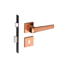 Fechadura Ascot Cobre Escovado Interno