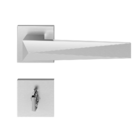 Fechadura Ascot Cromo Acetinado Banheiro