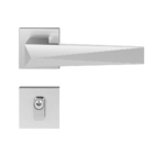 Fechadura Ascot Cromo Acetinado Externa