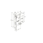 Fechadura Ascot Cromo Acetinado Externa