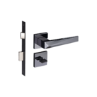 Fechadura Ascot Grafite Polido Banheiro