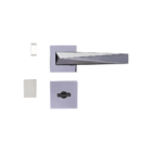 Fechadura Ascot Grafite Polido Banheiro