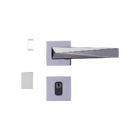 Fechadura Ascot Grafite Polido Externa