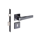 Fechadura Ascot Grafite Polido Interna