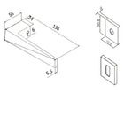 Fechadura Ascot Preto Texturizado Interno