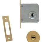 Fechadura Auxiliar 2200 Tecnoponto 40mm - Latão/inox