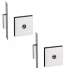 Fechadura Auxiliar De Segurança Dupla Tetra Pado Quadrada Cro