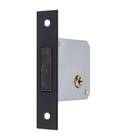 Fechadura Auxiliar para Porta de Entrada Preto 59mm Tetra F2000 PF Aliança