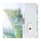 Fechadura Auxiliar Tetra Porta Portão De Ferro Branca Pado