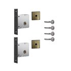 Fechadura Auxiliar Trava Tetra Stam 1004 Antique Velho Dupla