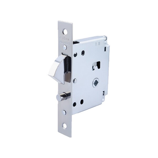 Fechadura Banheiro 4021s Cromado Acetinado 45mm - La Fonte