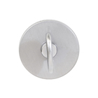 Fechadura Banheiro 40mm Alumínio Cromado Acetinado Polo Arouca