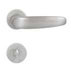 Fechadura Banheiro 40mm Alumínio Cromado Acetinado Polo Arouca