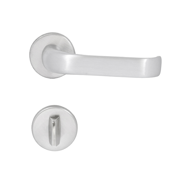 Fechadura Banheiro 40mm Zamac Cromado Acetinado Duna Imab