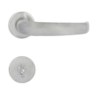 Fechadura Banheiro 40mm Zamac Cromado Acetinado Standard Papaiz