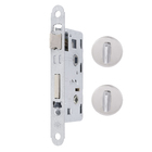 Fechadura Banheiro 40mm Zamac Cromado Flux Imab