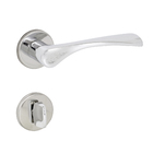 Fechadura Banheiro 40mm Zamac Cromado Rigel Imab