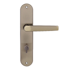 Fechadura Banheiro 40mm Zamac Latonado 2800/70 Aliança