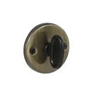 Fechadura Banheiro 40mm Zamac Oxidado Ovo Arouca