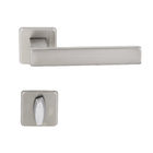 Fechadura Banheiro 55mm Aço Inox Escovado Quadra Arouca