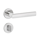 Fechadura Banheiro 55mm Aço Inox Polido 892 La Fonte