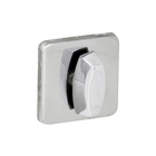 Fechadura Banheiro 55mm Aço Inox Polido Quadra Arouca