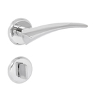 Fechadura Banheiro 55mm Zamac Cromado 407 La Fonte