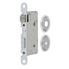 Fechadura Banheiro 55mm Zamac Cromado Acetinado Hebe I Arouca