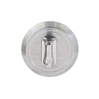 Fechadura Banheiro 55mm Zamac Cromado Wave Papaiz