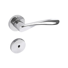 Fechadura Banheiro 610 Cromado 55mm - La Fonte