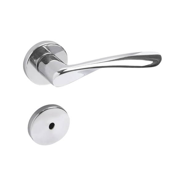 Fechadura Banheiro 610 Cromado 55mm - La Fonte