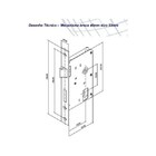 Fechadura Banheiro / Wc Bora Taco Golf  Soprano - Unico