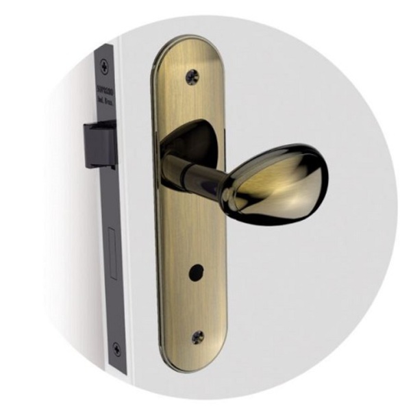 Fechadura Banheiro / Wc Bora Taco Golf  Soprano - Unico