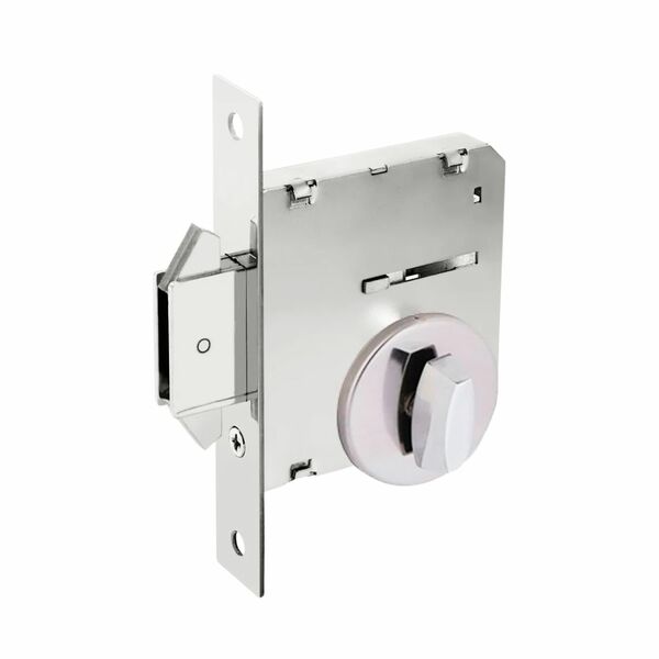 Fechadura Banheiro Bico Duplo 5006/086 Para Porta De Correr -