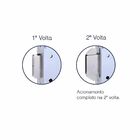 Fechadura Banheiro Bico Duplo 5006/086 Para Porta De Correr -