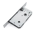 Fechadura Banheiro Inox Premium 40mm Inox Polido Alianca