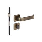 Fechadura Banheiro Odin Imab Antique Ouro Velho 40mm